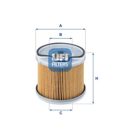 Fuel Filter UFI 26.691.00