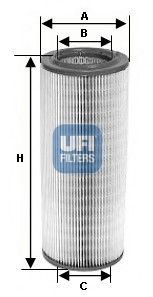 Air Filter UFI 27.265.00