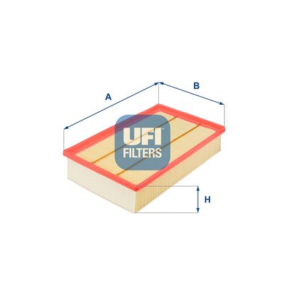 Air Filter UFI 30.155.00