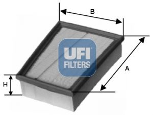 Air Filter UFI 30.157.00