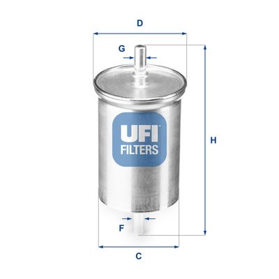 Fuel Filter UFI 31.923.00