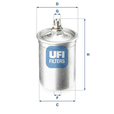 Fuel Filter UFI 31.505.00