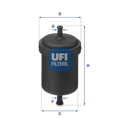 Fuel Filter UFI 31.512.00