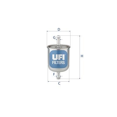 Fuel Filter UFI 31.529.00