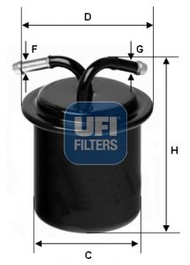 Fuel Filter UFI 31.541.00