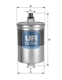 Fuel Filter UFI 31.563.00