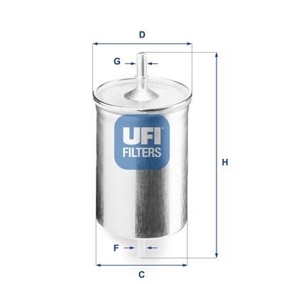 Fuel Filter UFI 31.718.00