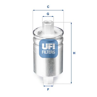 Fuel Filter UFI 31.750.00