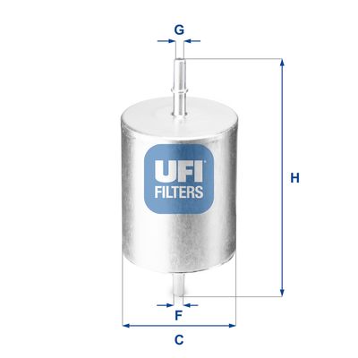 Fuel Filter UFI 31.817.00