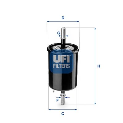 Fuel Filter UFI 31.843.00