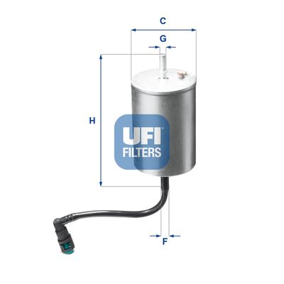 Fuel Filter UFI 31.A06.00