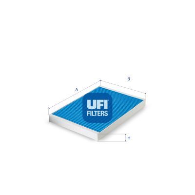 Filter, cabin air UFI 34.101.00