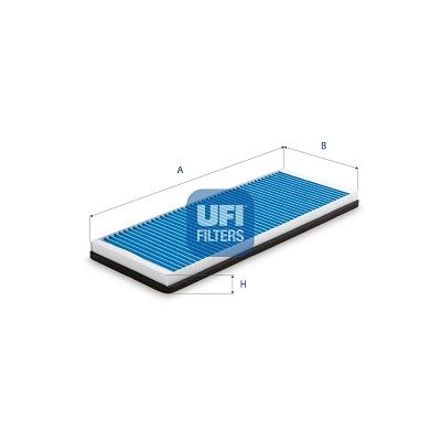 Filter, cabin air UFI 34.195.00