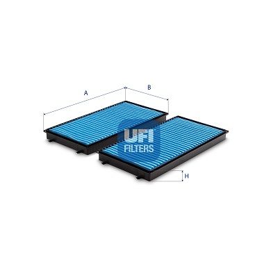 Filter, cabin air UFI 34.240.00