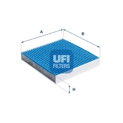 Filter, cabin air UFI 34.266.00