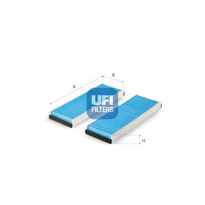 Filter, cabin air UFI 34.283.00