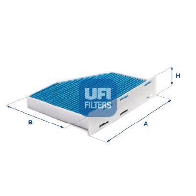 Filter, cabin air UFI 34.376.00