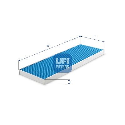 Filter, cabin air UFI 34.453.00