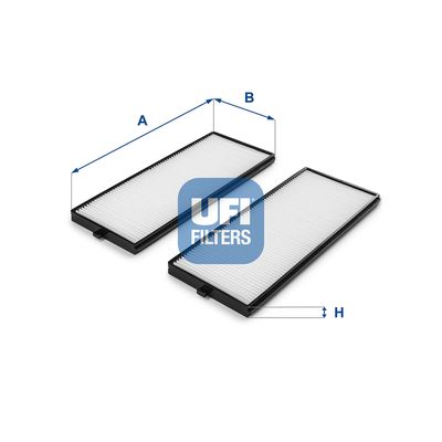 Filter, cabin air UFI 53.119.00