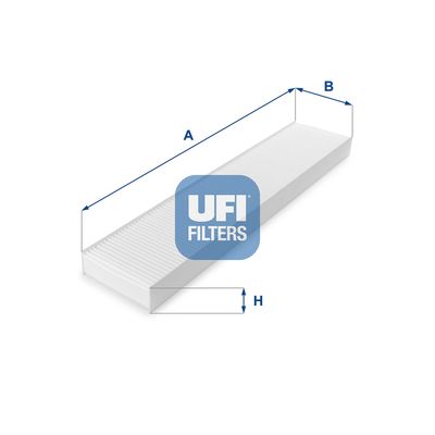 Filter, cabin air UFI 53.162.00