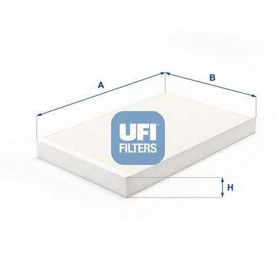 Filter, cabin air UFI 53.011.00