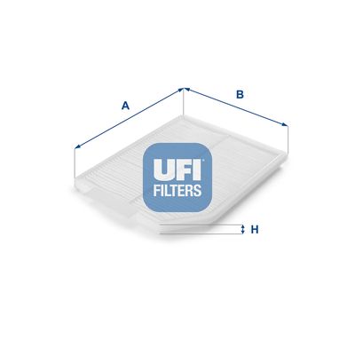 Filter, cabin air UFI 53.018.00