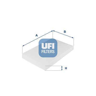 Filter, cabin air UFI 53.038.00