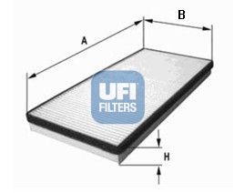 UFI 53.054.00 Filter, cabin air