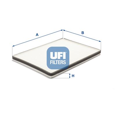 Filter, cabin air UFI 53.062.00