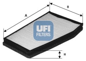 Filter, cabin air UFI 53.133.00