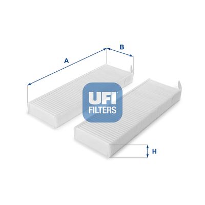 Filter, cabin air UFI 53.154.00