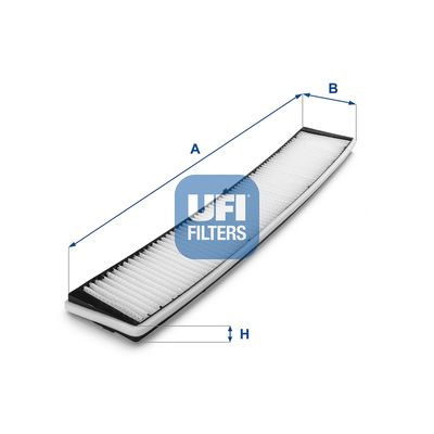 Filter, cabin air UFI 53.158.00