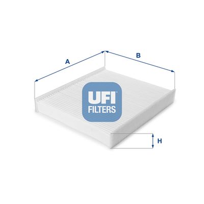 Filter, cabin air UFI 53.190.00