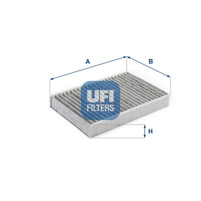 Filter, cabin air UFI 54.196.00