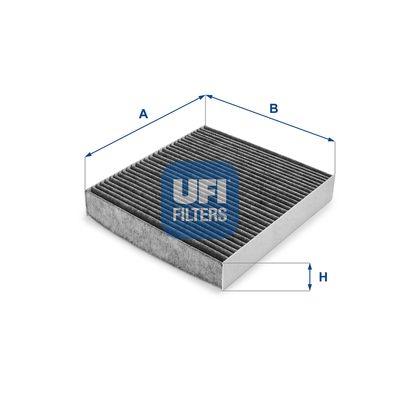 Filter, cabin air UFI 54.227.00