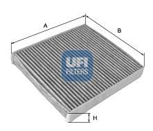 Filter, cabin air UFI 54.105.00