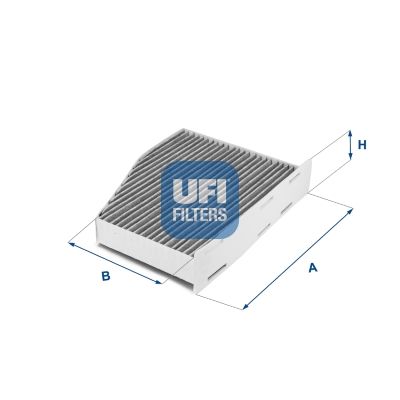 UFI 54.124.00 Filter, cabin air