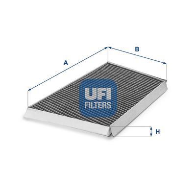 Filter, cabin air UFI 54.131.00