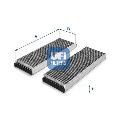 Filter, cabin air UFI 54.153.00