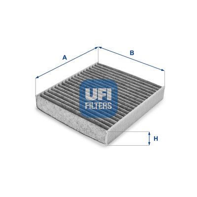 Filter, cabin air UFI 54.158.00