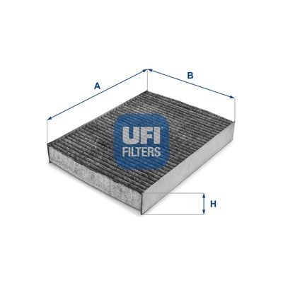 Filter, cabin air UFI 54.234.00