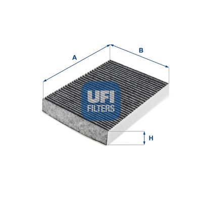 Filter, cabin air UFI 54.249.00