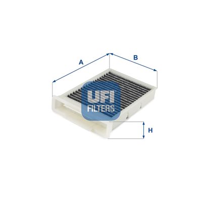 Filter, cabin air UFI 54.265.00