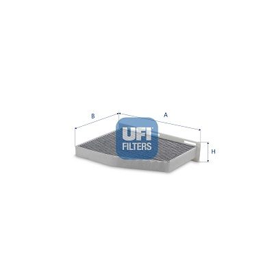 UFI 54.376.00 Filter, cabin air