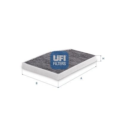 Filter, cabin air UFI 54.393.00