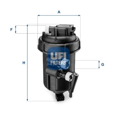 UFI 55.108.00 Fuel Filter