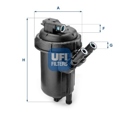 Fuel Filter UFI 55.114.00