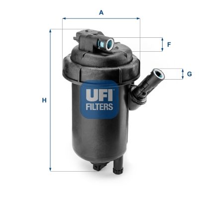Fuel Filter UFI 55.120.00