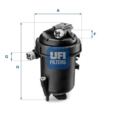 UFI 55.144.00 Fuel Filter