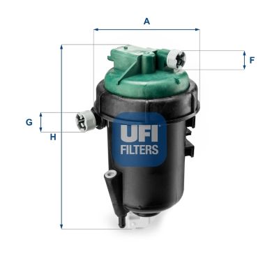 UFI 55.145.00 Fuel Filter